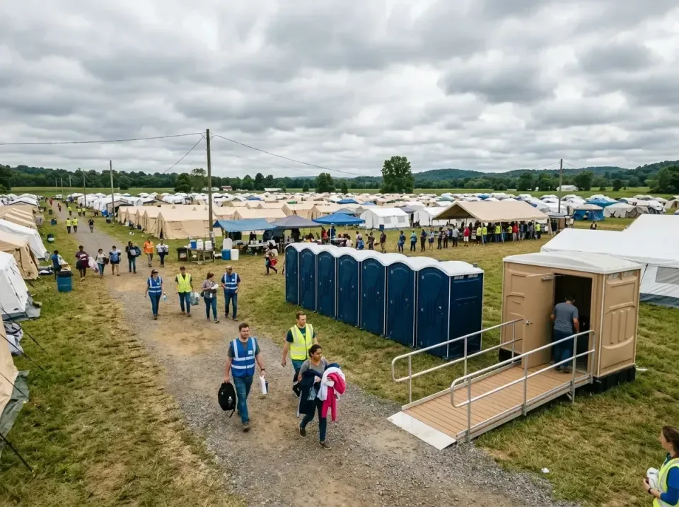 disaster-relief-camp-restrooms-010 — frequently asked questions, Dumpster & Portable Bathrooms Rental in Conroe, TX